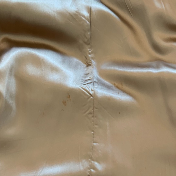 George Simonton, Tan Wool and Cashmere Coat.  Size 6 - Picture 8 of 9